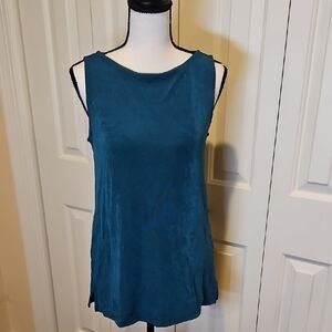 Chico's Deep Green Tank Top 00